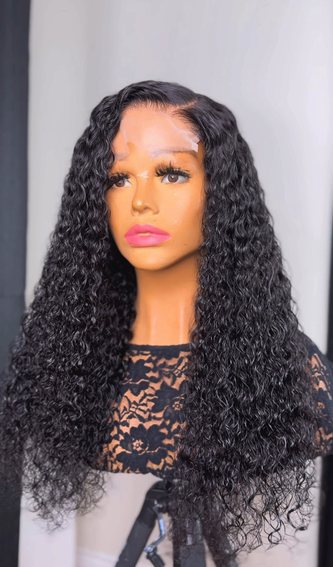 Curly Closure wig