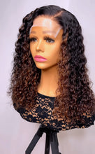 Load image into Gallery viewer, Bob wig straight, curly wig 16 inch