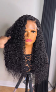 Curly Closure wig