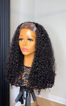 Load image into Gallery viewer, Eurasian curly half wig/ Headband wig